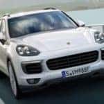 porsche Cayenne Driving