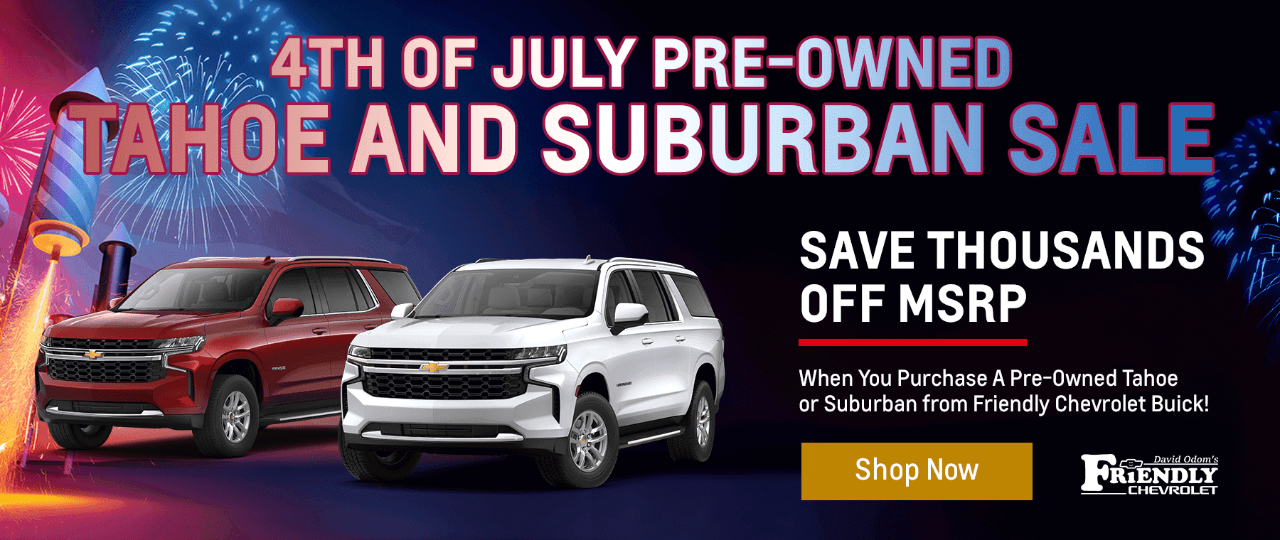 Friendly Chevrolet Chevrolet Dealer in Albemarle, NC