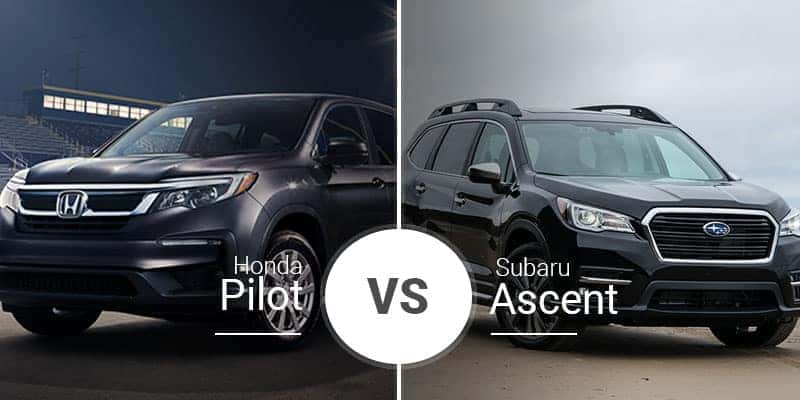 Honda Pilot Vs Subaru Ascent Garber Rochester