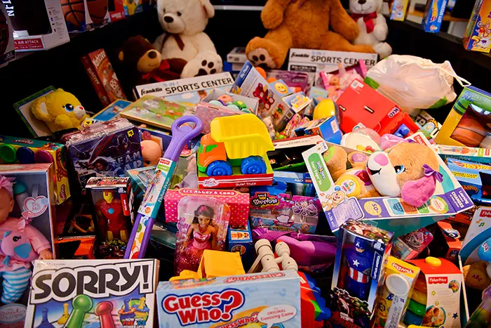 Huge Local Donation to Toys for Tots - Garber Linwood Chevrolet