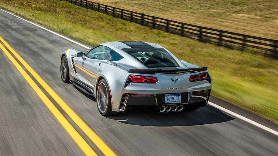 Exterior Features of the New Chevrolet Corvette at Garber in Linwood, MI