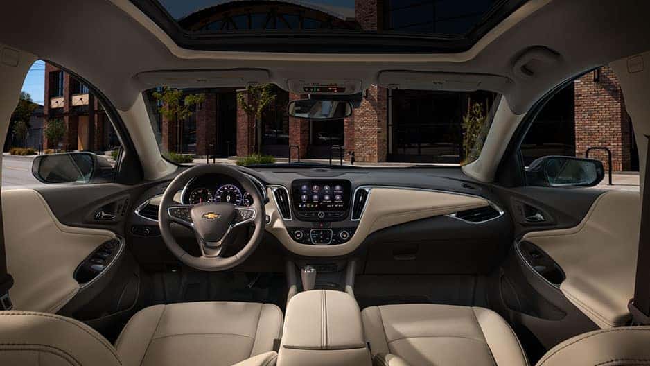 Interior Features of the New Chevrolet Malibu at Garber in Linwood, MI