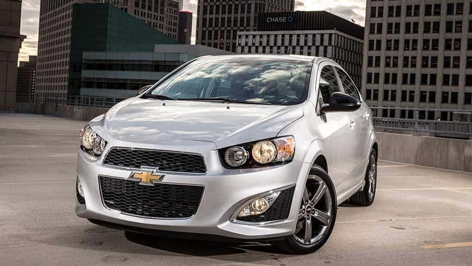 Exterior Features of the New Chevrolet Sonic at Garber in Linwood, MI
