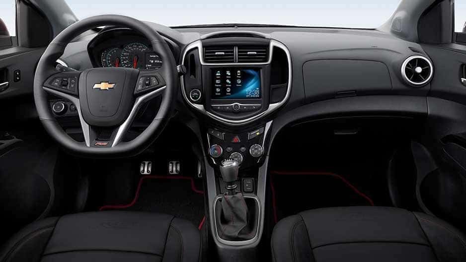 Interior Features of the New Chevrolet Sonic at Garber in Linwood, MI