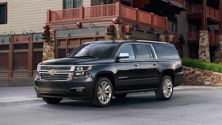 Exterior Features of the New Chevrolet Suburban at Garber in Linwood, MI