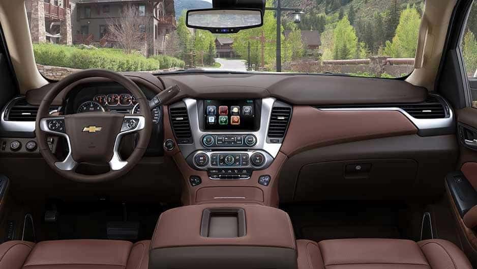 Interior Features of the New Chevrolet Suburban at Garber in Linwood, MI