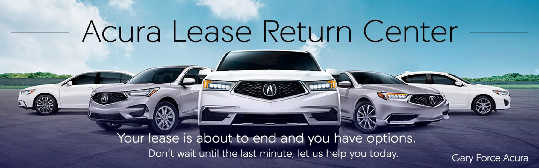 Acura Lease Return | Gary Force Acura