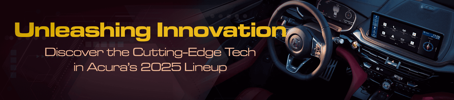 Unleashing Innovation: Discover the Cutting-Edge Tech in Acura’s 2025 ...