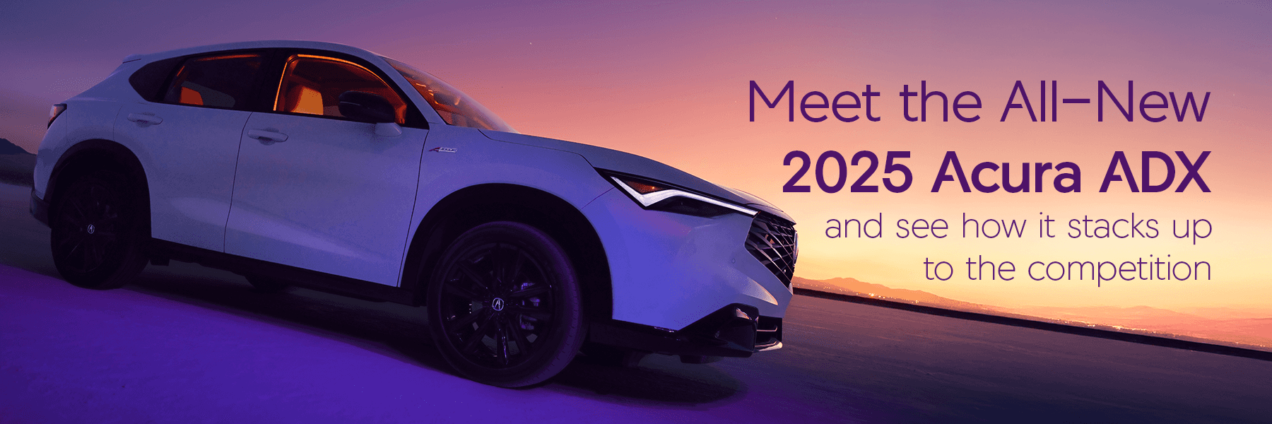2025 Acura ADX vs. Competitors | Compare Luxury SUVs & Get on the List