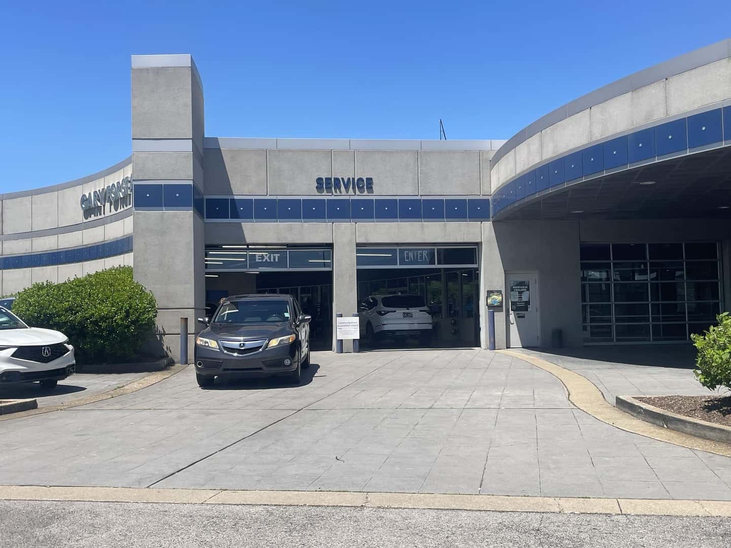 Gary Force Acura showroom.