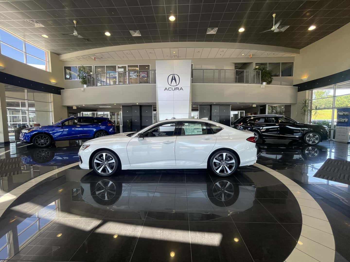 Gary Force Acura showroom.