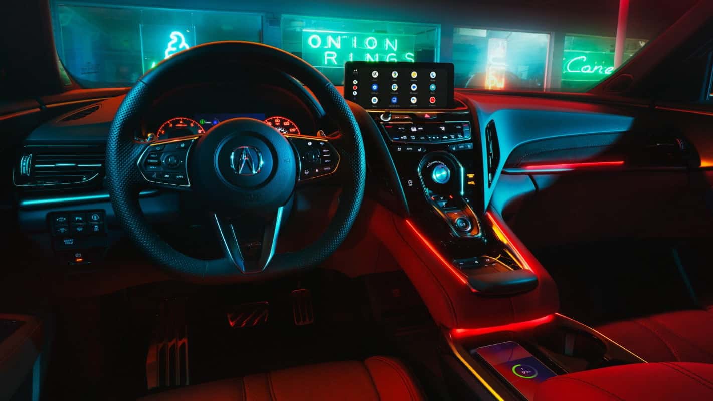 Acura RDX spacious interior