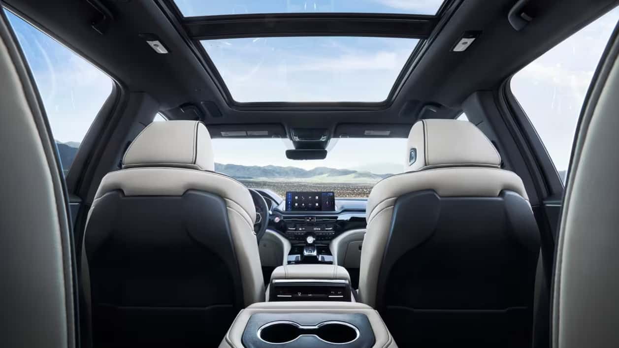 Acura MDX spacious interior