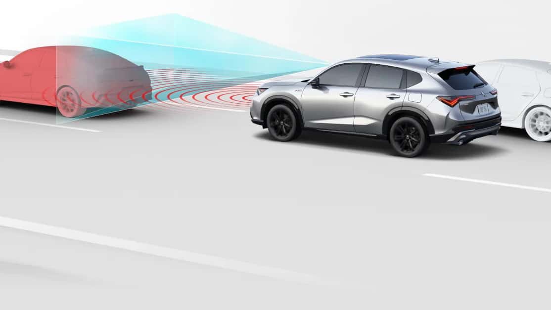 AcuraWatch collision mitigation braking safety technology