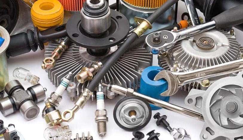 Assorted automotive cooling system parts and components for Chevy vehicles