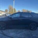 Used Chevrolet Equinox black side profile at Greg Hubler Chevrolet Camby IN