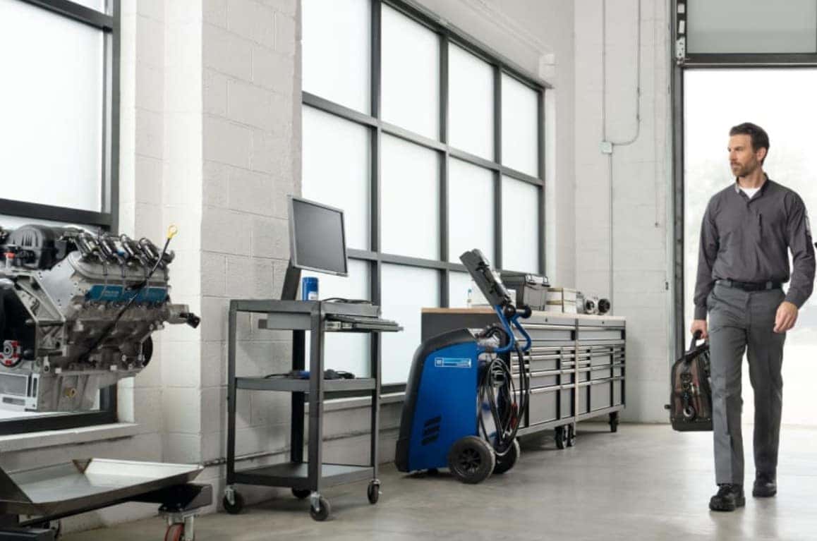 Certified Chevrolet service center providing professional brake maintenance