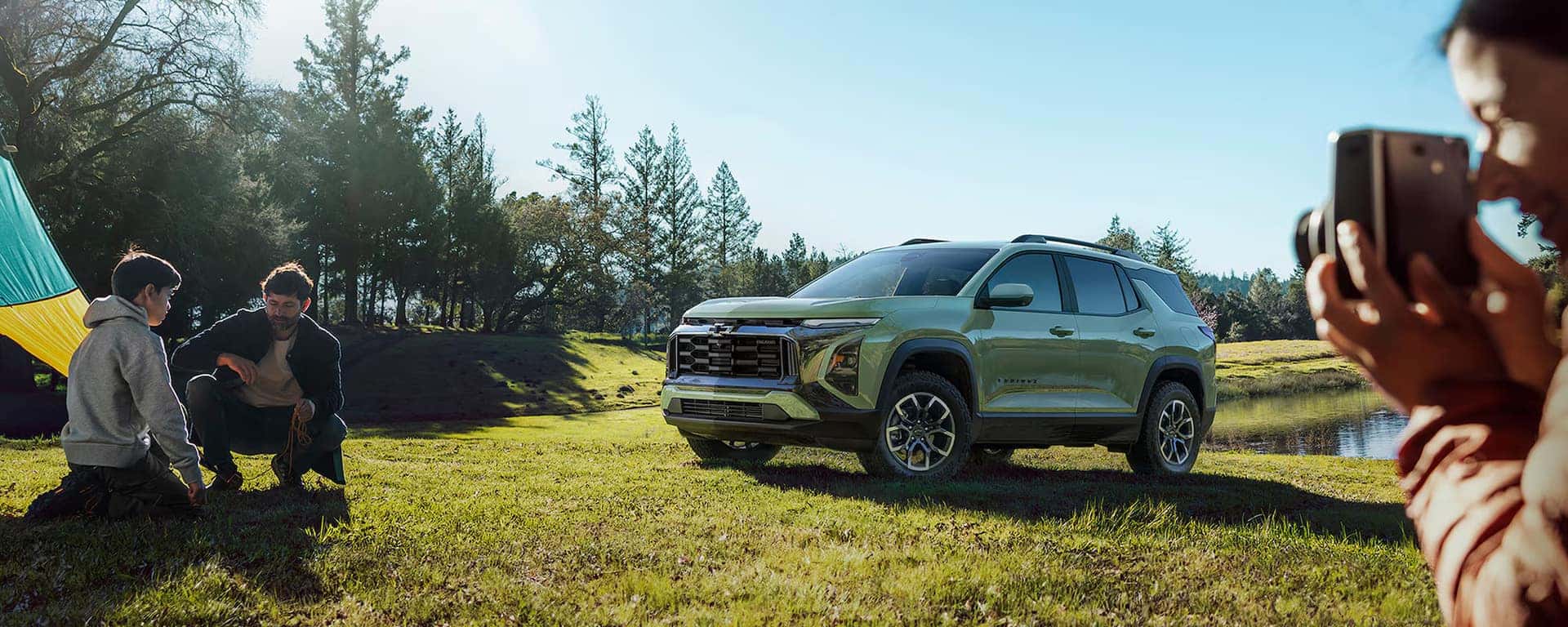 Chevy Equinox sitting Off-Road