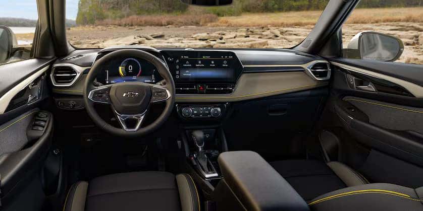 2026 Chevy Trailblazer Interior Seating and Touchscreen