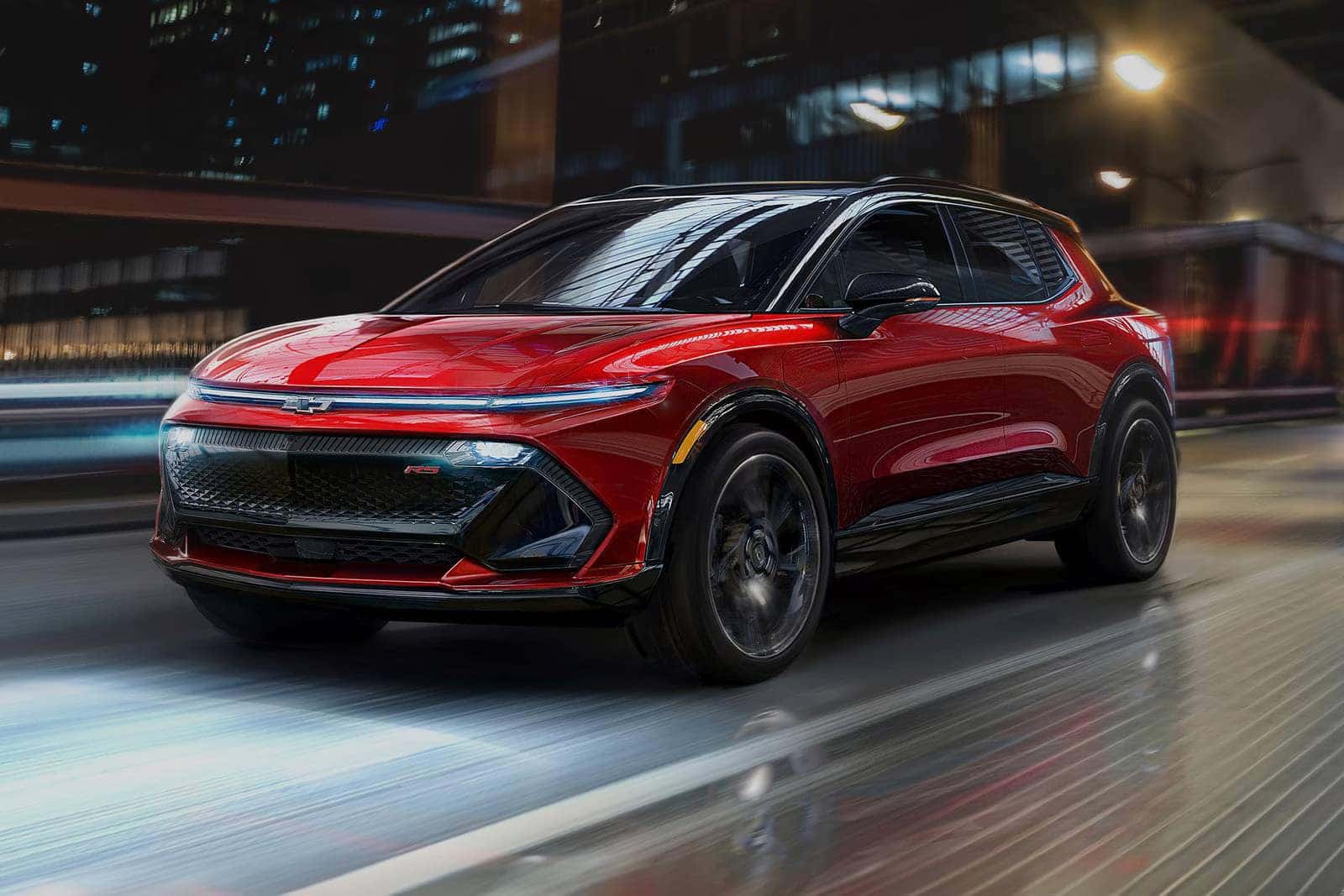 2026 Chevy Equinox EV Driving in Camby Indiana