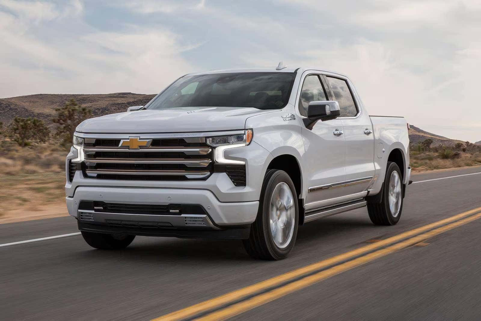 2026 Chevy Silverado 1500 Driving on the Highway