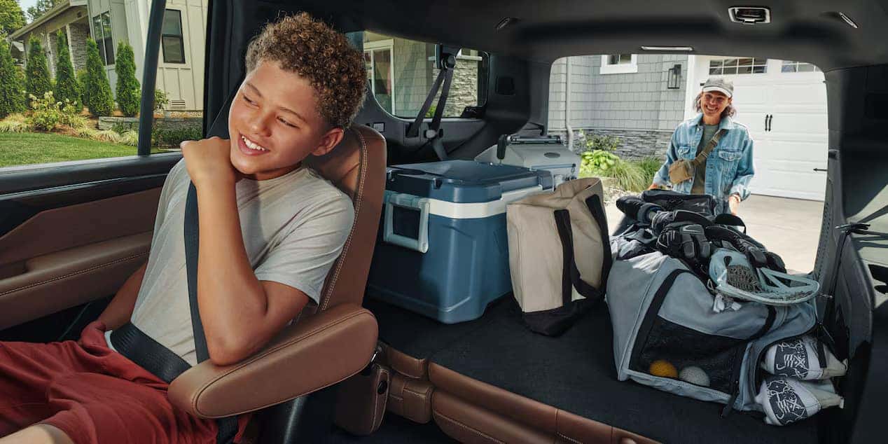 Chevy Suburban and Tahoe cargo space and interior volume