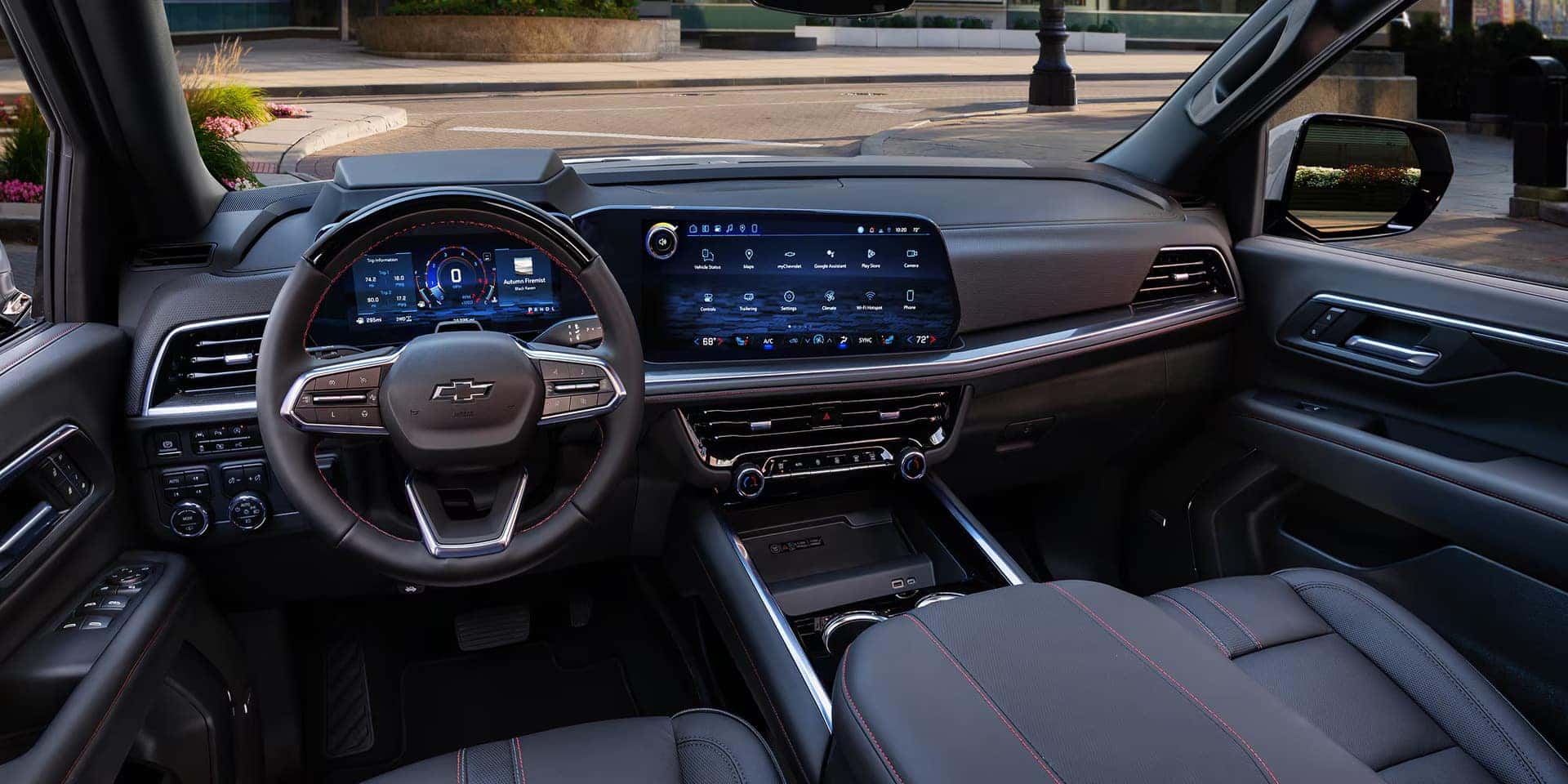 2026 Chevy Tahoe passenger and interior overview