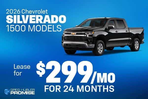 2026 Chevrolet Silverado 1500 Models