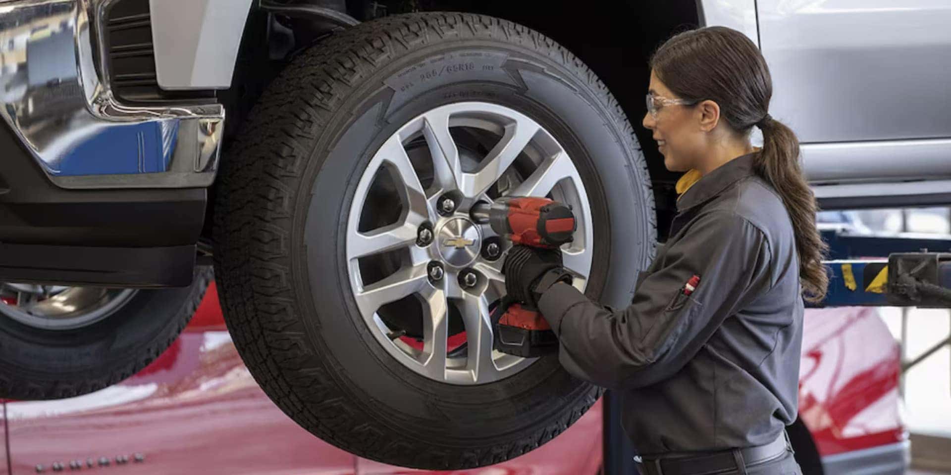 2027 Chevrolet Silverado 1500 tire rotation service