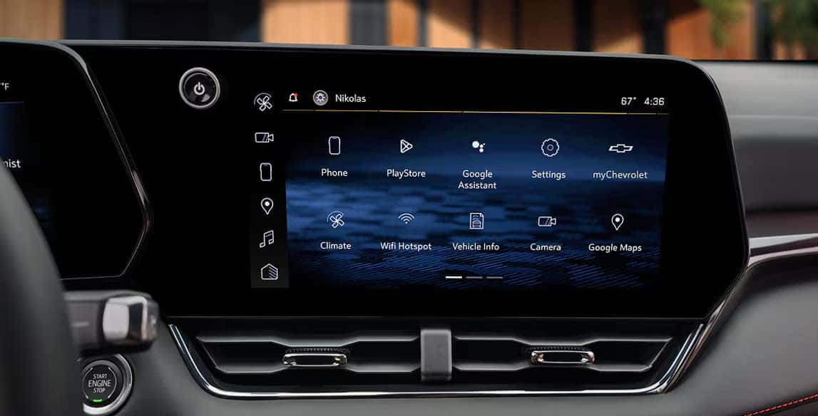 2027 Chevrolet Equinox Google built-in touchscreen