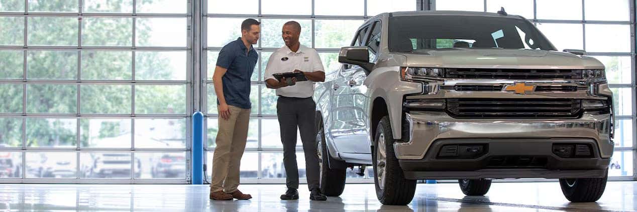 2027 Chevrolet Silverado 1500 service appointment at Greg Hubler Chevrolet