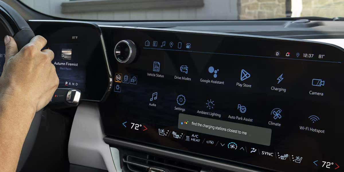 2027 Chevrolet Equinox EV interior technology