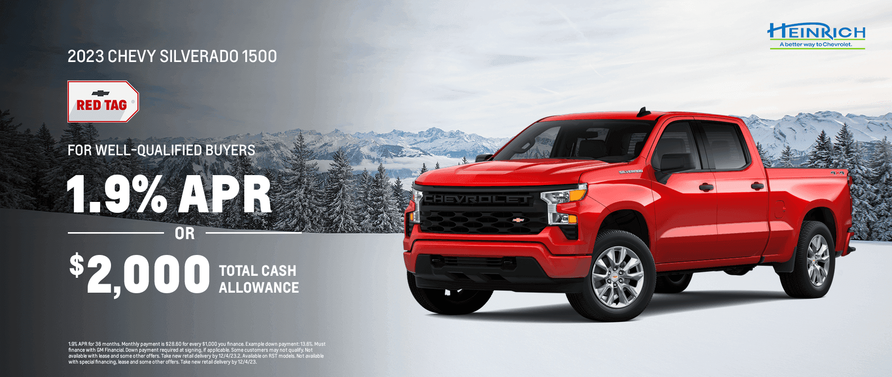 2023 Chevy Silverado 1500