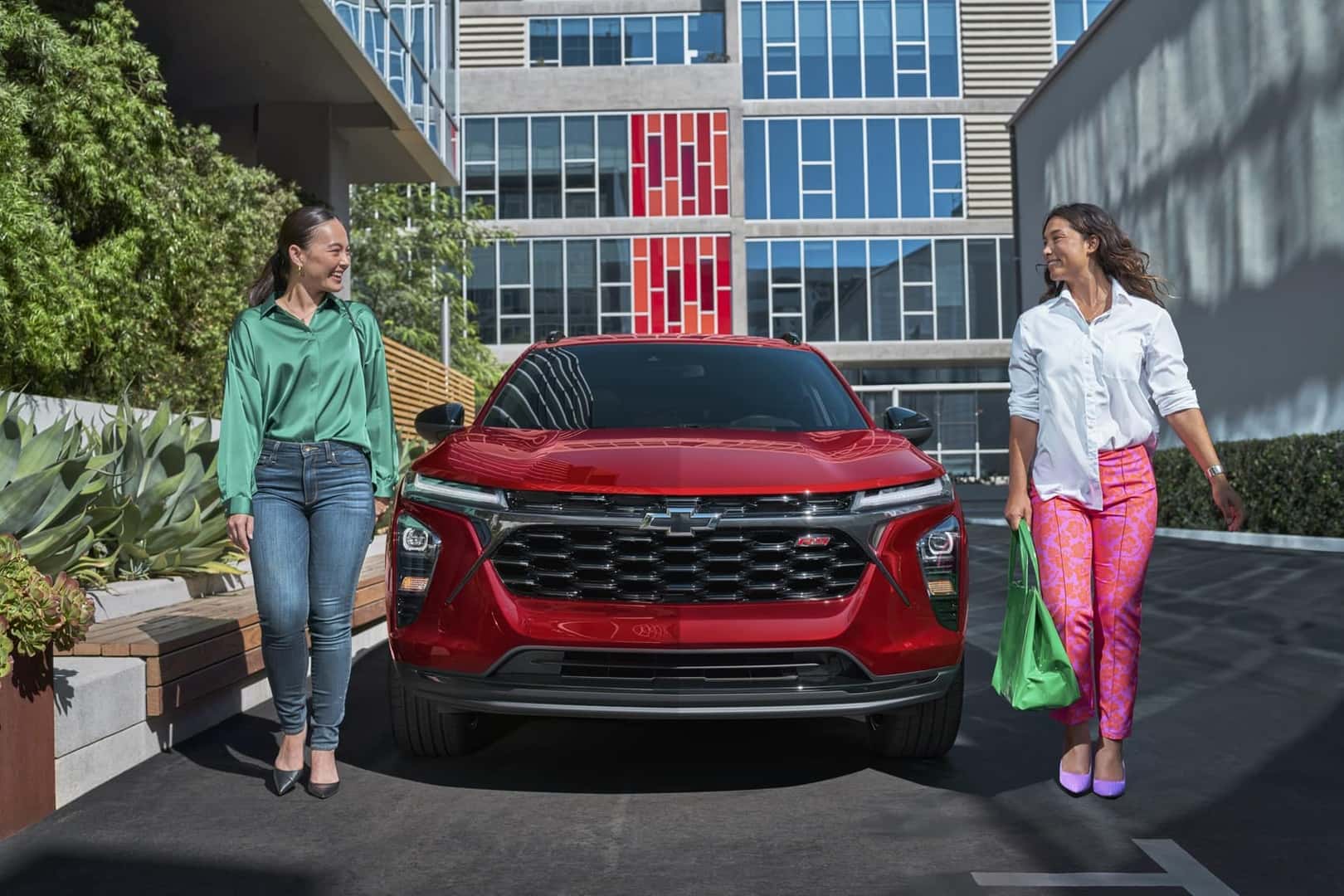 Chevrolet Equinox EV driving near Williamsville