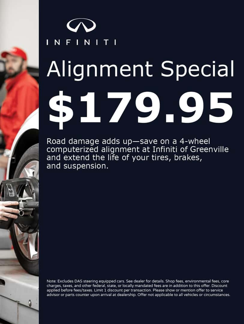 INFINITI greenville south carolina june service specials