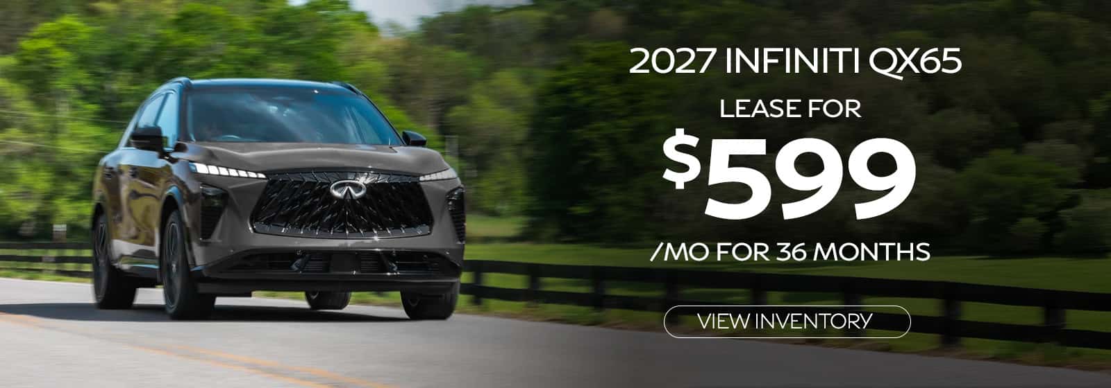 INFINITI of greenville south carolina 2027 INFINITI qx65 for lease