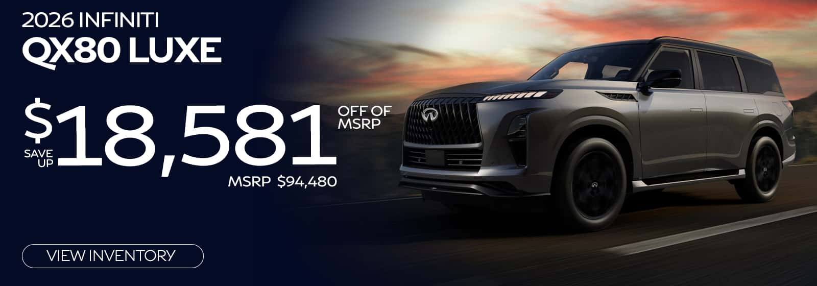 INFINITI Greenville South Carolina qx80 luxe