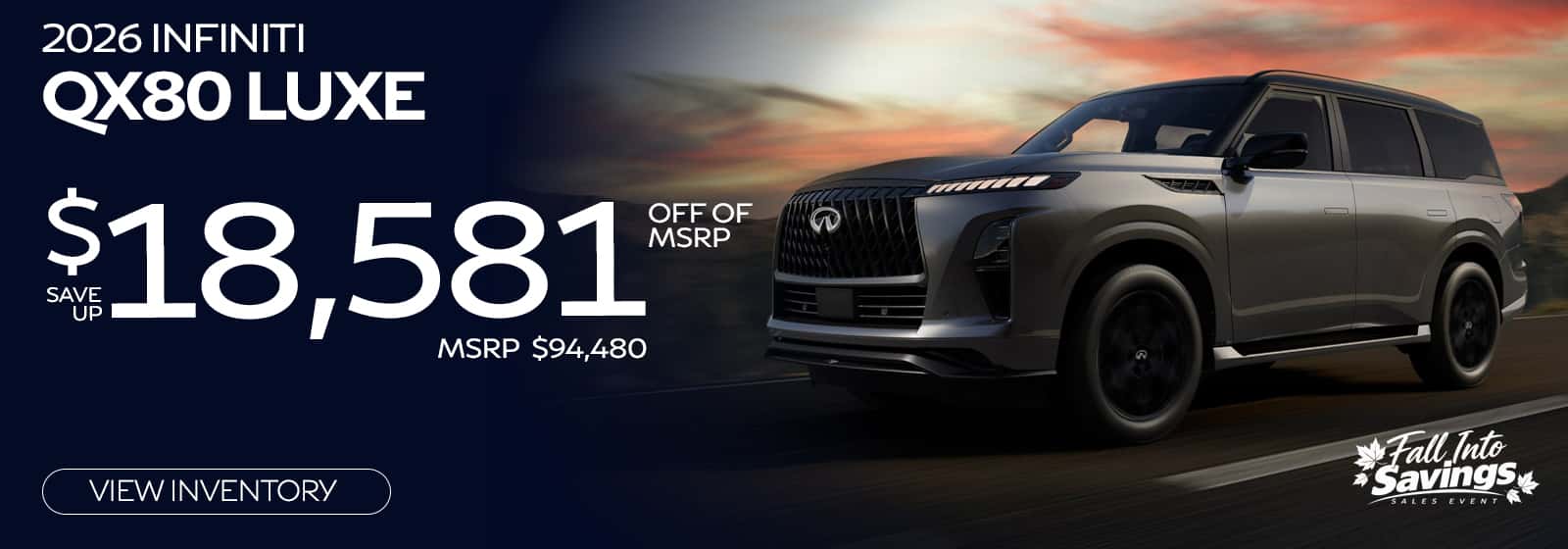 INFINITI greenville south carolina september offers