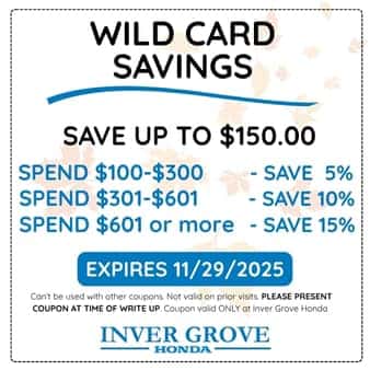Wild Card Service Discount