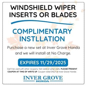 Windshield Wiper Special