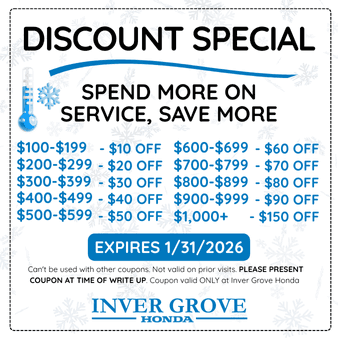 Honda Service Offer