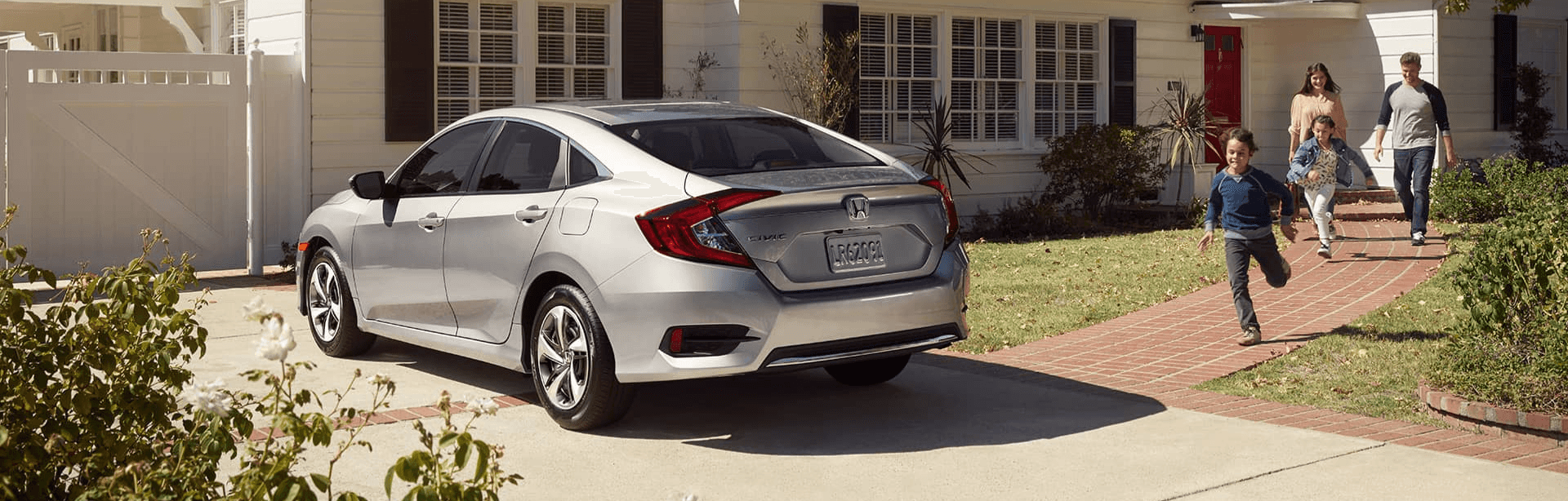 Family with new Honda