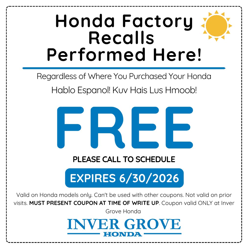 Honda Recall Service