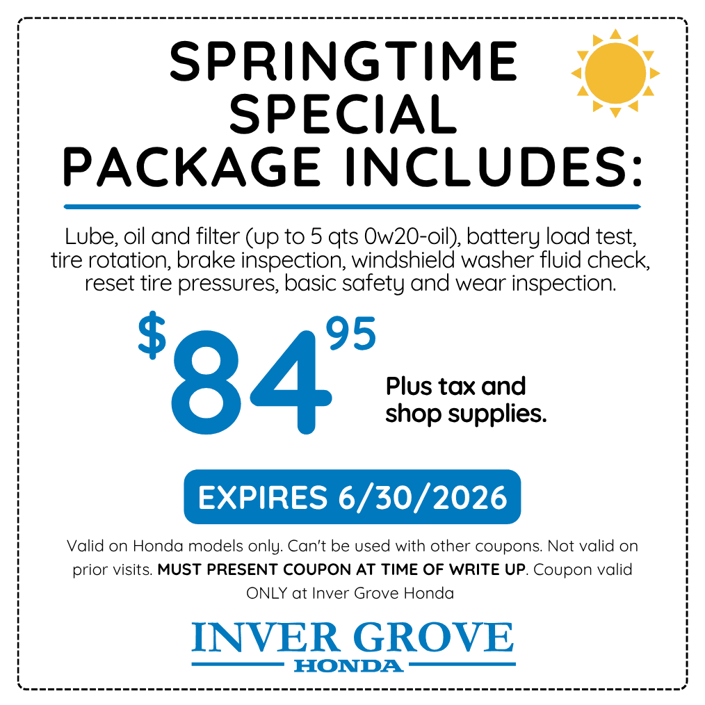 Springtime Service Special