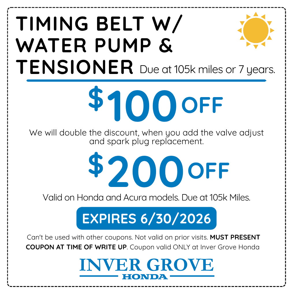 Timing Belt Service Special