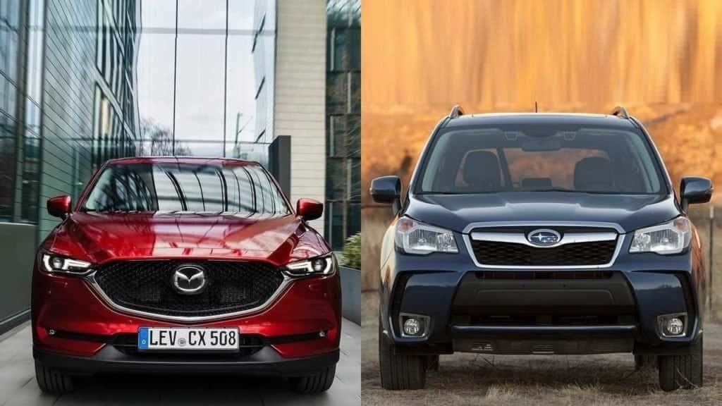 Introduce 120+ images mazda cx 5 vs subaru forester In.thptnganamst