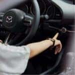 Interior of New Mazda