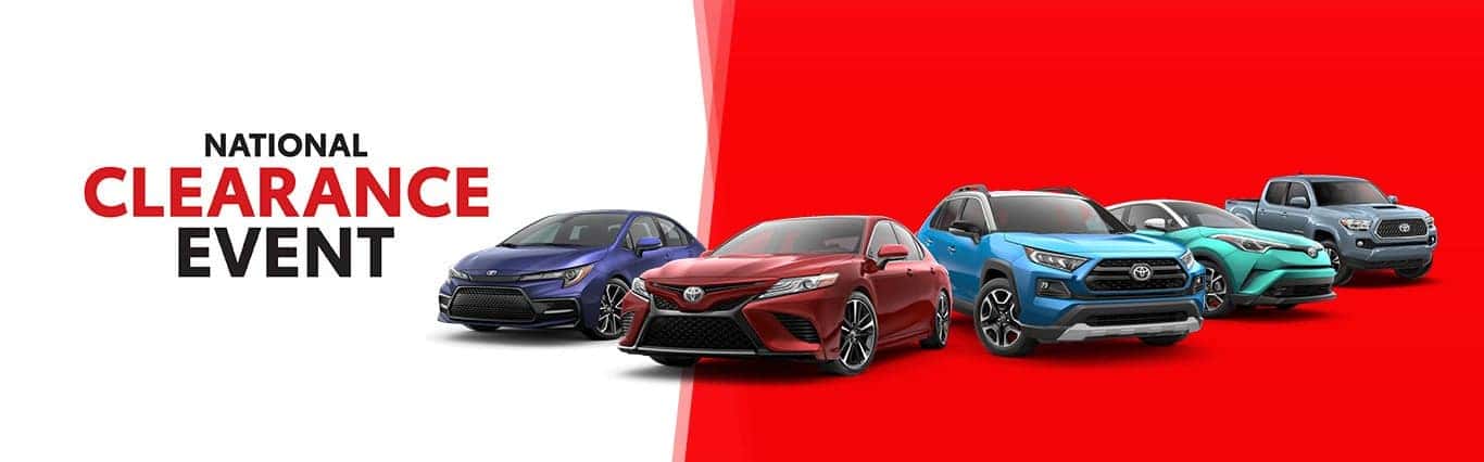 Annual Clearance Sales Event - Toyota Universe