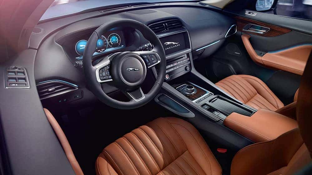 2019 Jaguar F-Pace Front Interior