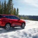 2019 Acura RDX SH-AWD on snowy road